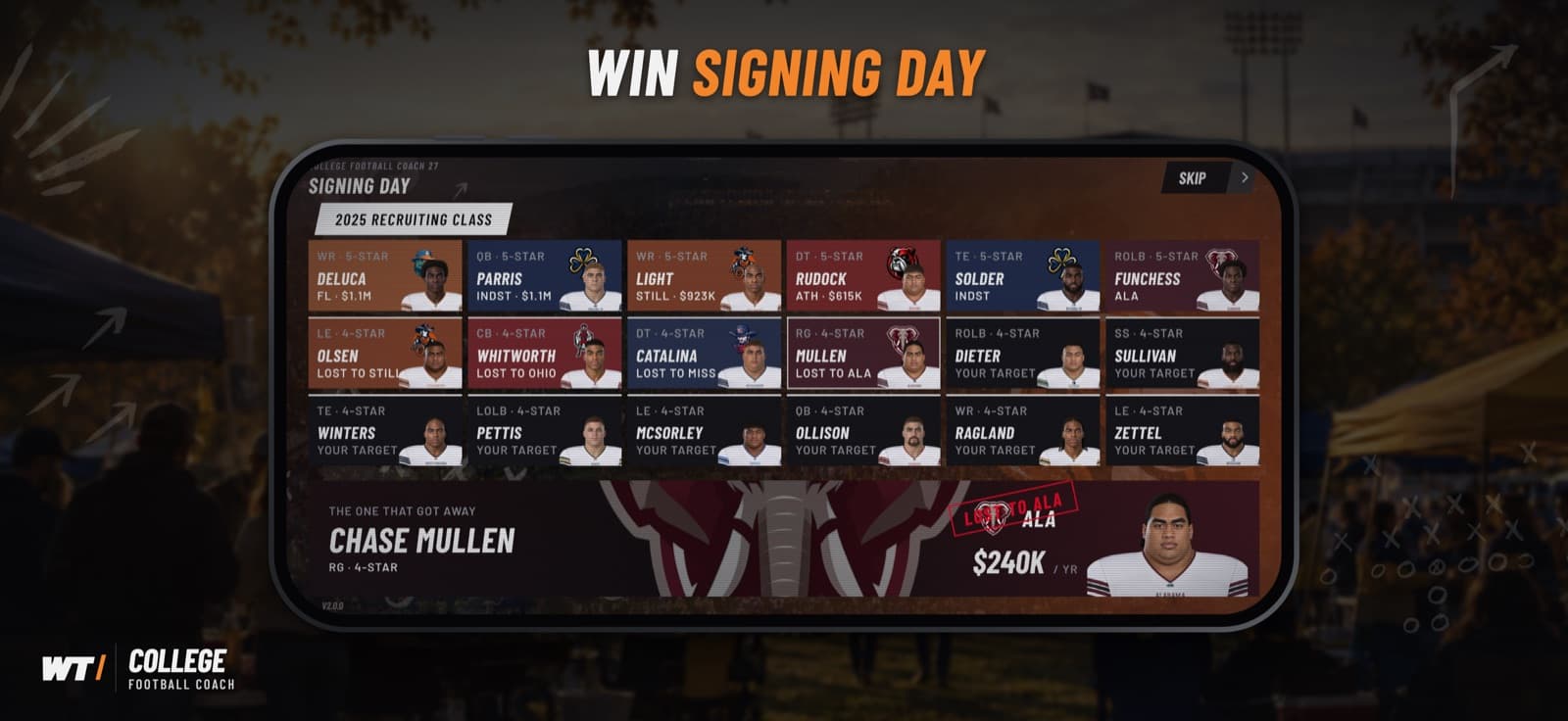 Win Signing Day