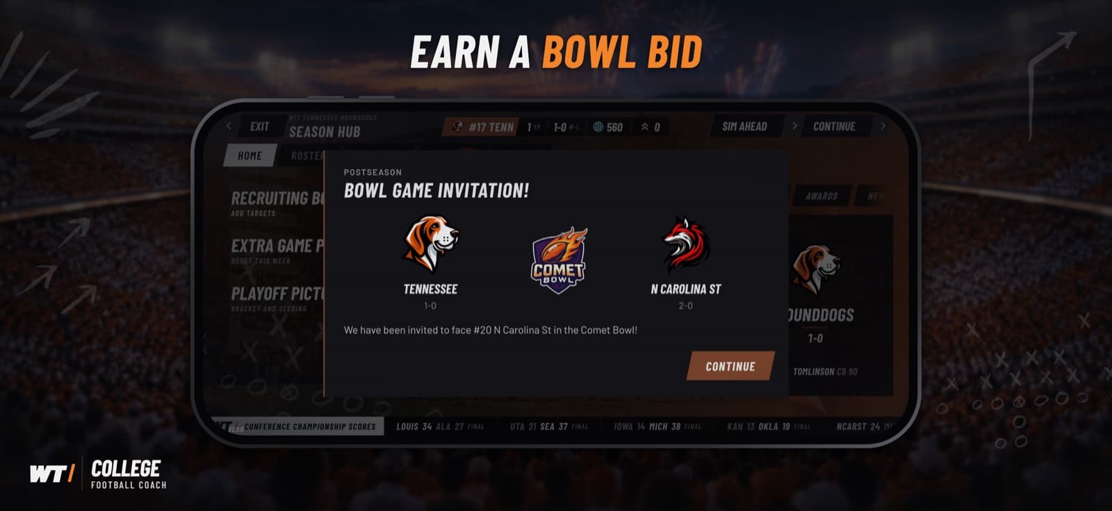 Earn a Bowl Bid
