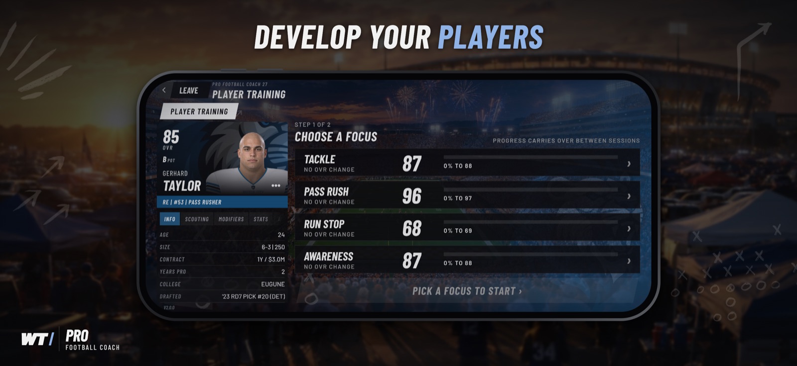 Develop Your Players