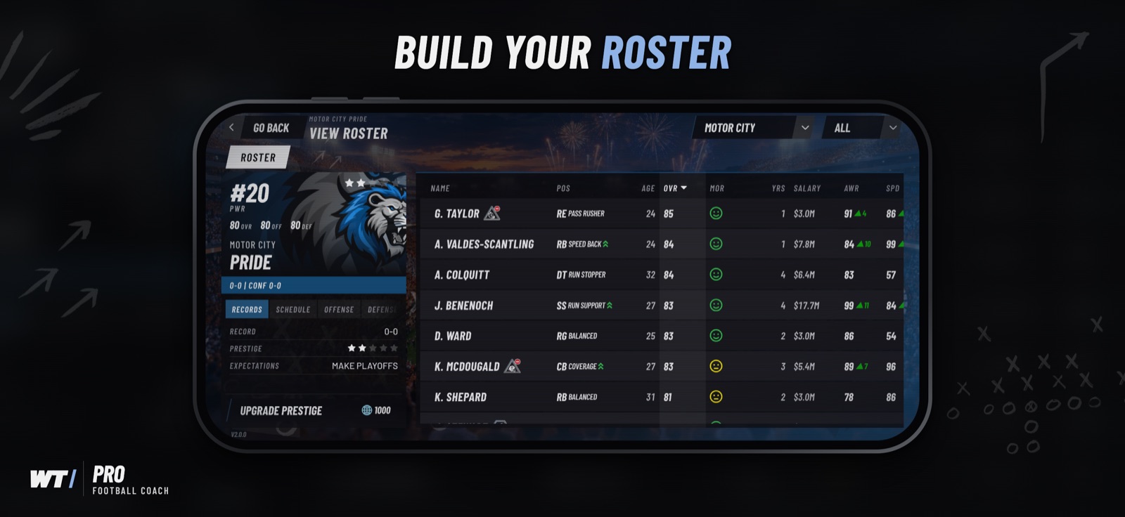 Build Your Roster